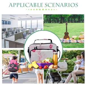 Nouveau Sac Isotherme Léger 2026 Personnalisable avec Logo Imprimé Réutilisable pour Repas Scolaires et Adultes, Enfants, et Transport d'Aliments Chauds - Product Image 2