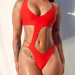 Combinaison gainante respirante à séchage rapide sans coutures, extensible, une pièce, pour femme, pour la danse orientale, tendance - Product Image 4