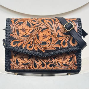 กระเป๋าคลัทช์สะพายข้างหนังวัวแท้สำหรับผู้หญิงกระเป๋าสะพายแฟชั่น - Product Image 3