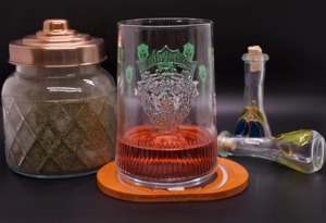 Pumpkin Shape <b>Drink</b> <b>Coaster</b> Ideal For Table Protection Daily Use Home Decor Stylish Kitchen And Dining Accessory From India - Product Image 2