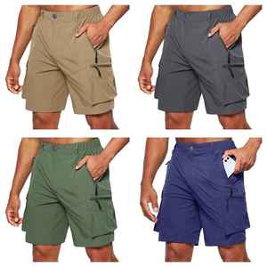 Men's Cargo Shorts Quick Dry Outdoor Travel Shorts for Men with Multi Pocket for Fishing Camping Casual - Product Image 6