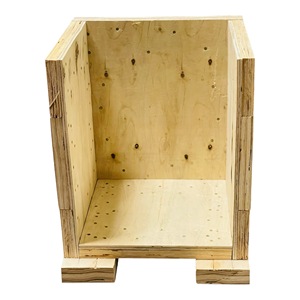 Durable Solid Box <b>Wooden</b> <b>Crates</b> Foam LiningCustom Painted| Shock Absorbing for <b>storage</b>| Foldable Stackable Recyclable - Product Image 2