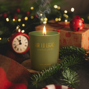 Bougie parfumée moderne d'aromathérapie, vanille, cire de soja, en céramique, cadeau de mariage ou de douche nuptiale - Product Image 1