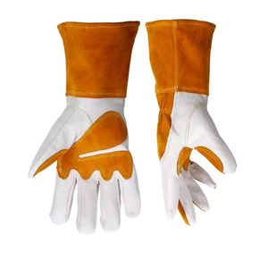 Custom Made Comfortable Welding <b>Gloves</b> Latest Design with Breathability Safety <b>Gloves</b> - Product Image 3