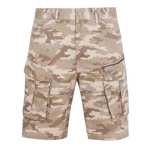 European Men's Summer Casual Multi-Bag Shorts Factory Direct <b>Canvas</b> Woven Digital Thin Elastic Mid Waist Solid Cargo Shorts - Product Image 5