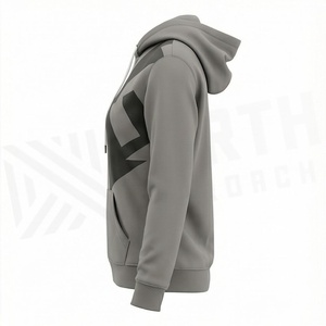 Top Quality Women Hoodie Pullover Cotton <b>Polyester</b> Breathable Sweatshirt Custom Logo Casual Street Wear Apparel Top - Product Image 3