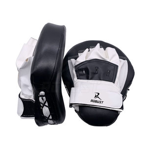 High Quality <b>Leather</b> Focus Pads for Boxing Training Moisture Wicking Soft <b>Cushion</b> Long Lasting Support Hook Loop Closure 2026 - Product Image 6