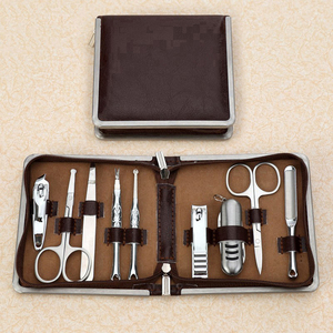 Professional Style Manicure <b>Kit</b> <b>Nail</b> Care Set Stainless Steel Grooming Tools Manicure <b>Kit</b> - Product Image 3