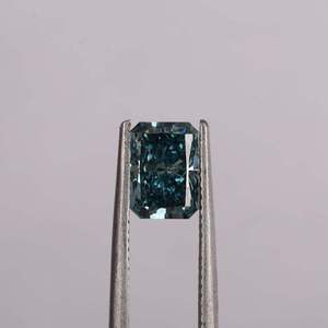 Diamant CVD de laboratoire certifié IGI, taille Radiant, 1 carat, bleu intense fantaisie, VVS2 VS1, pour la fabrication de bijoux fins unisexes, OEM ODM - Product Image 4