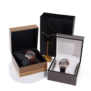 Boîte d'emballage de montre en cuir PU personnalisée de qualité supérieure avec logo |   Vente en gros d'usine de haute qualité - Product Image 4
