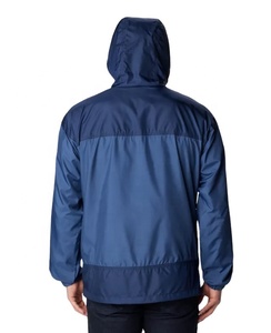 Nueva Chaqueta Cortavientos Impermeable con Logotipo Personalizado, Chaqueta de Lluvia con Capucha para Exteriores, Chaqueta Ligera Impermeable para Hombre para Senderismo - Product Image 3