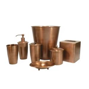 Juego de Baño de Acero Inoxidable: Dispensador de Jabón, Portarrollos de Papel Higiénico, Jabonera, Vaso para Cepillos de Dientes y Cubo de Basura - Product Image 6