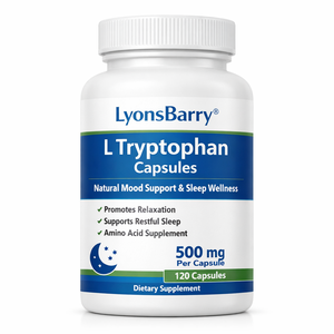 Triptófano en Polvo, Soporte Natural para el Estado de Ánimo, Bienestar del Sueño, Suplemento de Aminoácidos para Adultos, Marca Privada OEM, GMP India - Product Image 2