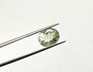 Piedra de corte ovalado facetado de turmalina verde de 3,50 quilates, calidad superior para la fabricación de joyas finas, piedras preciosas naturales - Product Image 3