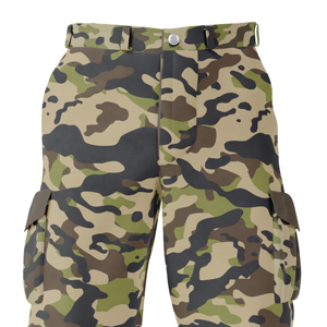 Pantalones Cargo de Camuflaje Oscuro para Hombre, Cintura Media, 100% Algodón, Transpirables, Estilo Workwear, Múltiples Bolsillos, Ropa de Invierno, Estilo Urbano - Product Image 4