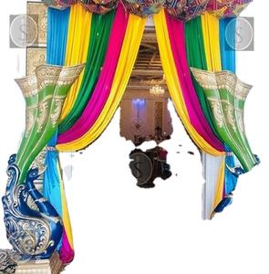 Estatuas de Pavo Real de Madera para Decoración de Bodas, Uso Interior/Exterior - Product Image 1