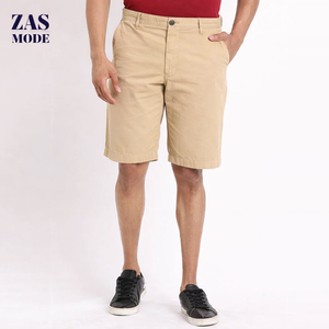Pantalones Cortos Chino Bermuda de Cintura Media para Hombre, 100% Algodón, Secado Rápido, Ecológicos, con Cierre Trasero Personalizado, Casuales de Verano - Product Image 1