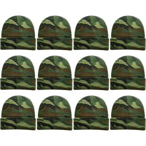 Gorro de Punto Unisex de Color Sólido al por Mayor, 100% Acrílico, Gorro de Invierno para Adultos de 56-58 cm, Estilo Casual en Varios Colores - Product Image 4