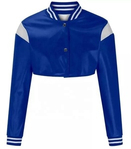 Blouson Bomber Court Femme en Similicuir PU Boutonné Style Streetwear Imperméable Épais Hiver Nouvelle Collection 2026 - Product Image 1