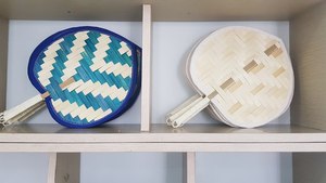 Woven Bamboo Palm Leaf Hand <b>Fans</b>/ Handmade <b>Fans</b> - Hot Sale Handmade <b>Fan</b> From Vietnam - Product Image 5