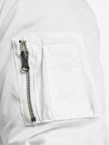 Chaqueta de Piloto Impermeable Personalizada para Hombre, con Cuello Alto, Estilo Bomber, Bordada, al por Mayor, Talla Grande - Product Image 5