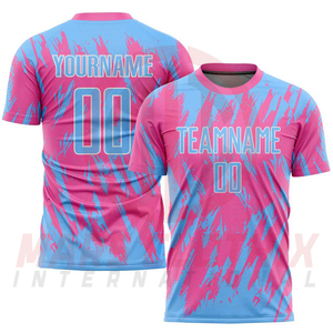 Uniformes de Fútbol con Logotipo Personalizado al por Mayor, Producto en Venta Caliente, Diseño OEM, Conjunto de Camiseta y Pantalones Cortos de Fútbol - Product Image 5