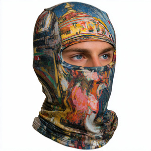 Masque facial de ski, cagoule, couvre-visage intégral - respirant, imperméable, 100% polyester, unisexe, sports, pêche, plage, cagoule - Product Image 5