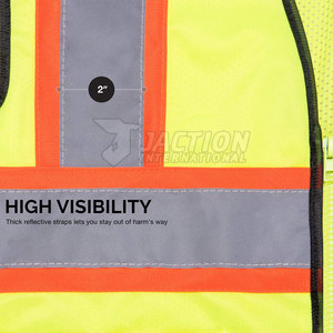 Gilet de sécurité sans manches, dernière conception, fabriqué au Pakistan, taille personnalisée, vente en gros - Product Image 4