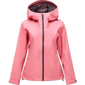 Women's Pink Hard <b>Shell</b> <b>Jacket</b> Waterproof <b>Hooded</b> Zip Up Spring Outdoor Coat Women Two Layer Hard <b>shell</b> <b>Jacket</b> - Product Image 1