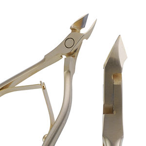 STAHLMANN PRO. Cortauñas Profesional Personalizado de Acero Inoxidable con Acabado Dorado, Cuchilla Afilada, Apertura de Boca Ancha, Duradero y Portátil - Product Image 4