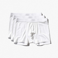 Boxers Homme Taille Haute Anti-Bactériens Écologiques Respirants à Séchage Rapide, Évacuation de l'Humidité, 170 GSM, Haute Élasticité, Vente en Gros