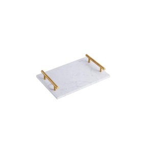 Bandeja de Mármol para Servir y Almacenar Alimentos, Diseño Personalizado, Estilo Americano, de Una Sola Capa, Alta Calidad - Product Image 2