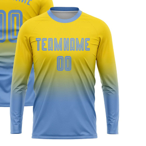 Maillot de football à manches courtes de haute qualité, uniforme de football personnalisé, vêtements de sport respirants, OEM ODM - Product Image 3