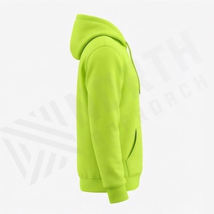 Sweat-shirt à capuche unisexe surdimensionné épais à épaules tombantes pour homme, avec broderie et impression numérique, essentiel pour l'hiver - Product Image 3