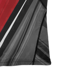 เสื้อแรชการ์ดพิมพ์ลายแบบซับลิเมชั่นรุ่นใหม่สำหรับผู้หญิง ขายส่งคุณภาพพรีเมียม เสื้อแรชการ์ดแขนสั้นสำหรับผู้ชาย - Product Image 6