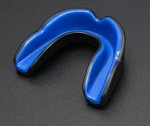 Protector Bucal de Silicona Azul para Adultos, Equipo Deportivo Protector, Universal, Estilo Estándar, Ligero, No Tóxico - Product Image 2