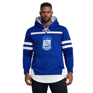 Sweat à capuche bleu Phi Beta Sigma, vêtements de fraternité grecque avec un design audacieux, confort premium et style athlétique - Product Image 1