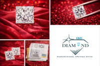 Diamante Cultivado en Laboratorio de Corte Princesa, Color Rosa Intenso Fantasía, 3.60 ct, VS1, Corte Excelente, Certificado IGI, D & D DIAMONDS EC102418