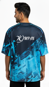 Camiseta Urbana Casual Oversize Sublimada para Hombre, Corte Holgado, Estilo Urbano a la Moda - Product Image 2