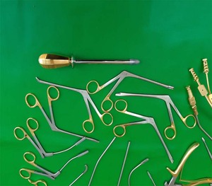 Juego de Instrumentos para Cirugía Endoscópica Funcional de Senos Paranasales (FESS) de Azicon, Kit de Herramientas de Curetas y Pinzas para Sinusoscopia Nasal ENT - Product Image 5