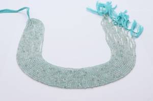 ลูกปัดอะความารีนทรงกลมเจียระไนขนาด 2 มม. ลูกปัดพลอยอะความารีนสีน้ำเงินธรรมชาติ ลูกปัดอะความารีนทรงกลมเจียระไนสำหรับทำเครื่องประดับ - Product Image 4