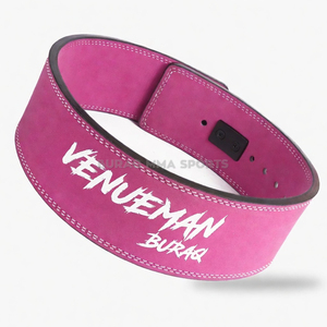 Cinturón de Levantamiento de Pesas para Entrenamiento en Gimnasio, Logotipo y Color Personalizados, Caucho Natural y PVC Impermeable, por BURAQ MMA SPORTS - Product Image 2