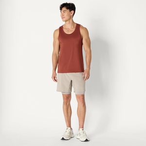 Débardeur Homme Personnalisé en Coton Écologique et Spandex, Col Rond, Coupe Musclée, pour Gym et Fitness, Logo Avant, Léger, Respirant, Été - Product Image 3