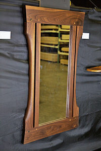 กระจกทรงกลมสไตล์เรสติกสุดหรู ทำด้วยไม้แกะสลักสีธรรมชาติ มีกระจกคุณภาพสูงหลากหลายรูปแบบ - Product Image 5