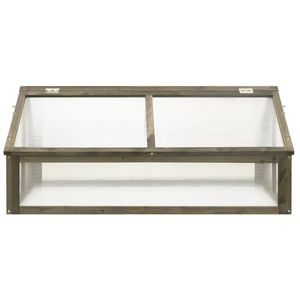 Firwood giardino serra 44.8 "x 31.4" x 19.6 "serra colore grigio - Product Image 3