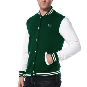 Veste d'hiver élégante pour homme, style Letterman, coupe-vent, écologique, décontractée, style universitaire, légère, confortable, 100% coton - Product Image 6