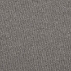 T-shirt 0% coton/40% polyester, col en V suédé - Gris clair, logo personnalisé, manches courtes - Product Image 6