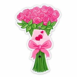 Organizador de Pestañas con Diseño de Ramo de Rosas Rosadas, Instrumento de Belleza, Organizador de Extensiones de Pestañas, Estética Rosa, OEM - Product Image 1