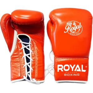 Guantes de Boxeo Personalizados con Cordones, Hechos en Pakistán, Logotipo Personalizado, Cuero Vacuno Genuino, Profesionales, Ligeros, 8 oz - Product Image 1