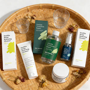 Flacon pompe en plastique transparent de 60 ml et 250 ml pour lotion - Pot de crème de 100 g, tube de nettoyant, impression sérigraphique de luxe, soins personnels personnalisés - Product Image 4